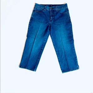 NYDJ Front Pleated Crops-4P